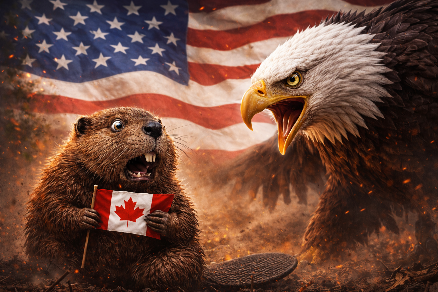 Beaver vs eagle